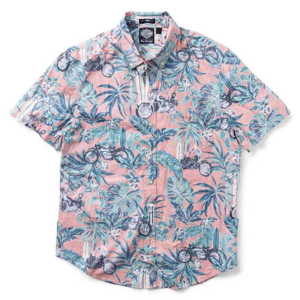 Reyn Spooner x Harley Davidson Hawaiian shirt